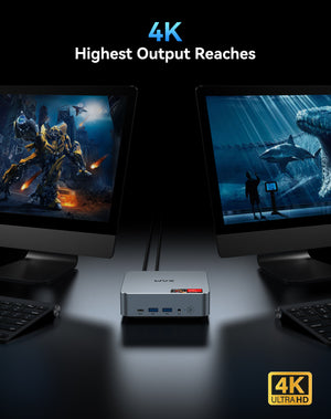 WVX mini PC AMD R5 6600H DDR5 32GB/1TB SSD 银色 支持VASA