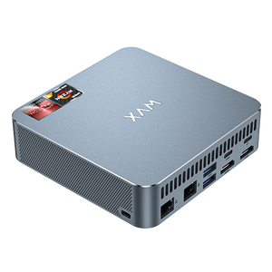 WVX mini PC AMD R5 6600H DDR5 32GB/1TB SSD 银色 支持VASA